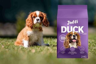 Proč kavalír miluje Julli fresh Duck & Potato? Protože ví, že šťavnatá kachna, batáty a ta správná porce lásky jsou recept...